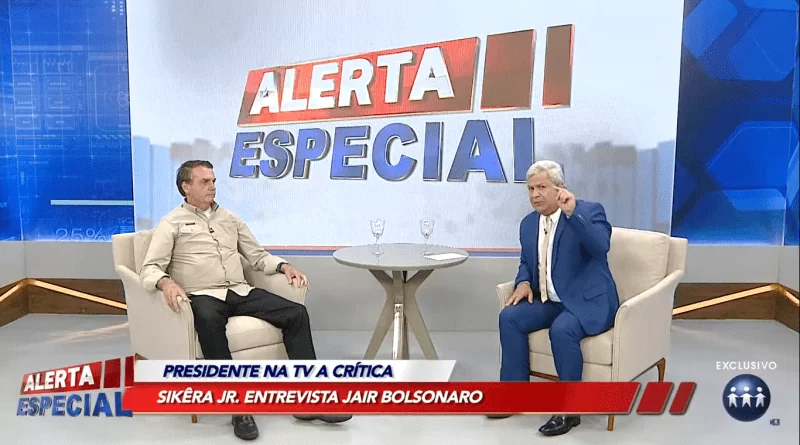 Entrevista Bolsonaro com Sikeira Junior
