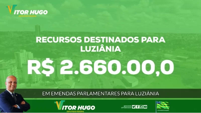 Recursos destinados para Luziânia