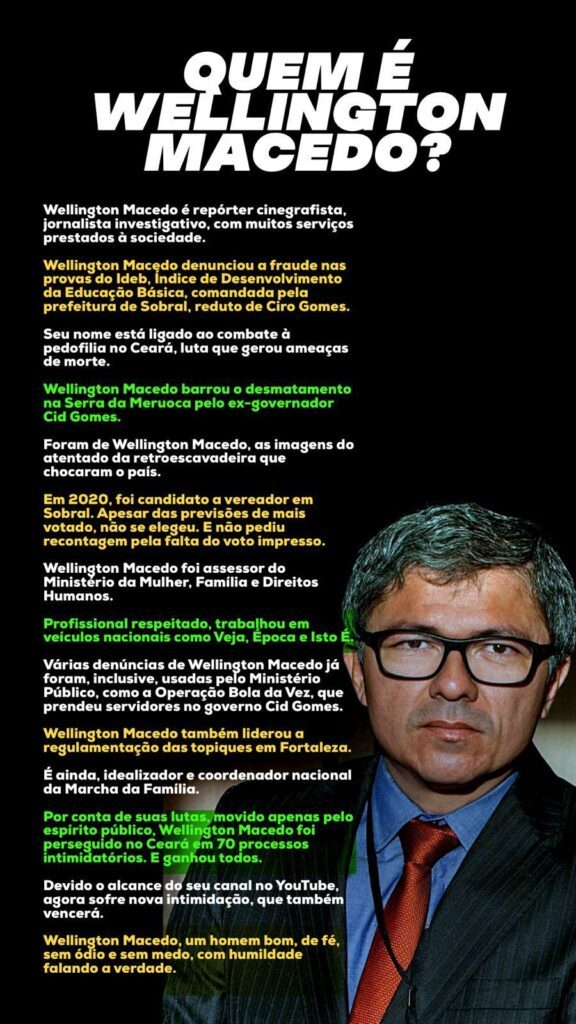 Quem é Wellington Macedo, preso por ordem do Ministro Alexandre de Moraes (STF)