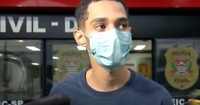 Ladrão que roubou Neymar debocha e irrita Datena em entrevista ao vivo