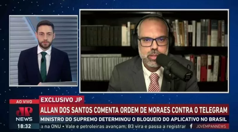 Entrevista Allan dos Santos ao programa Pingo nos Is