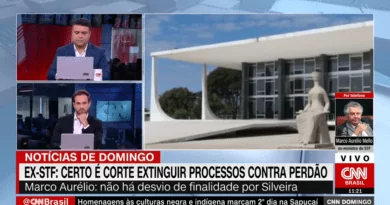 "Não vejo crime algum do presidente", declarou Marco Aurélio à CNN; o deputado federal Daniel Silveira foi condenado a 8 anos e 9 meses em regime fechado pelo STF na última quarta-feira (20)