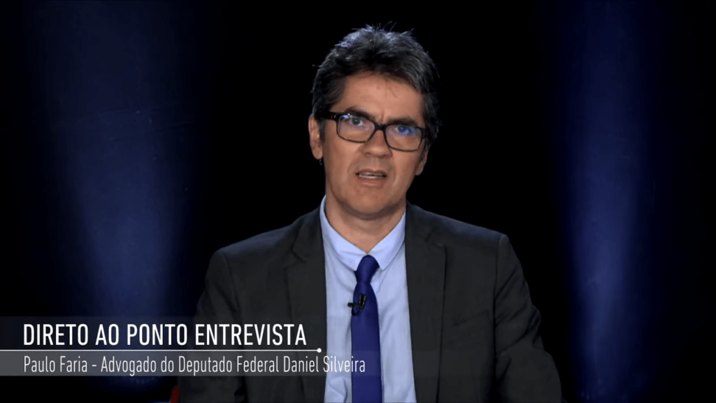 PAULO FARIA: Julgamento de Daniel Silveira foi político e não jurídico.