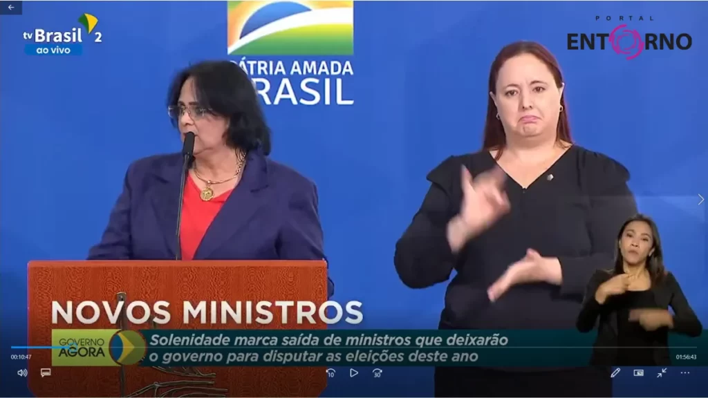 Solenidade de Despedida da Ministra Damares Alves