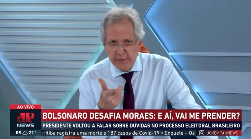 Eu desconfio do processo eleitoral brasileiro, diz Augusto Nunes