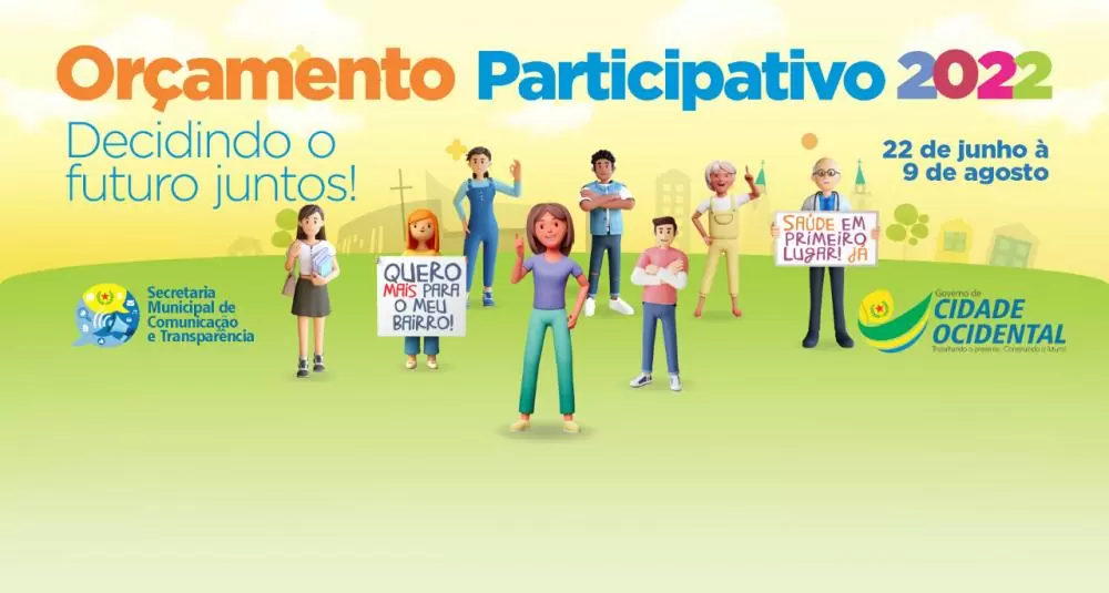 Orçamento Participativo 2022, Cidade Ocidental, GO