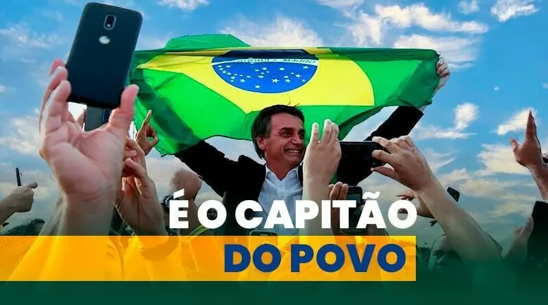 Capitão do povo: Jingle de Bolsonaro é um sucesso e alcança Trending Topics mundial no twitter