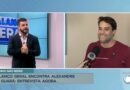 Alexandre dá entrevista no Balanço Geral/DF