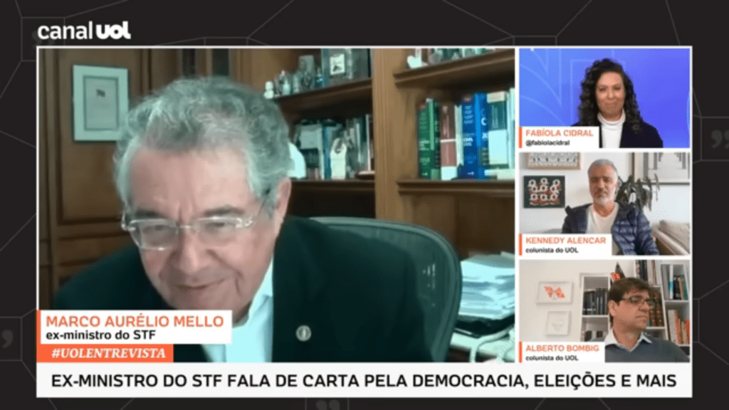 Marco Aurélio Mello Diz Que Votaria Em Bolsonaro Contra Lula Portal Entorno 7357