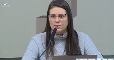 Em depoimento forte no Senado Federal, Bárbara Destefani defende duramente a Democracia e a Liberdade