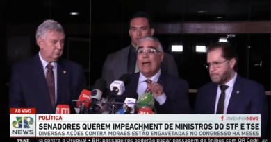 Senadores querem impeachment dos ministros Alexandre de Moraes e Luis Roberto Barroso