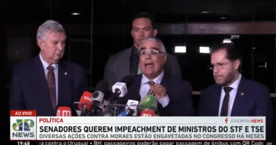 Senadores querem impeachment dos ministros Alexandre de Moraes e Luis Roberto Barroso