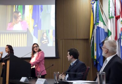 A ministra Cristiane Britto no Dia Nacional da Família (Foto: Clarice Castro - Ascom/MMFDH)