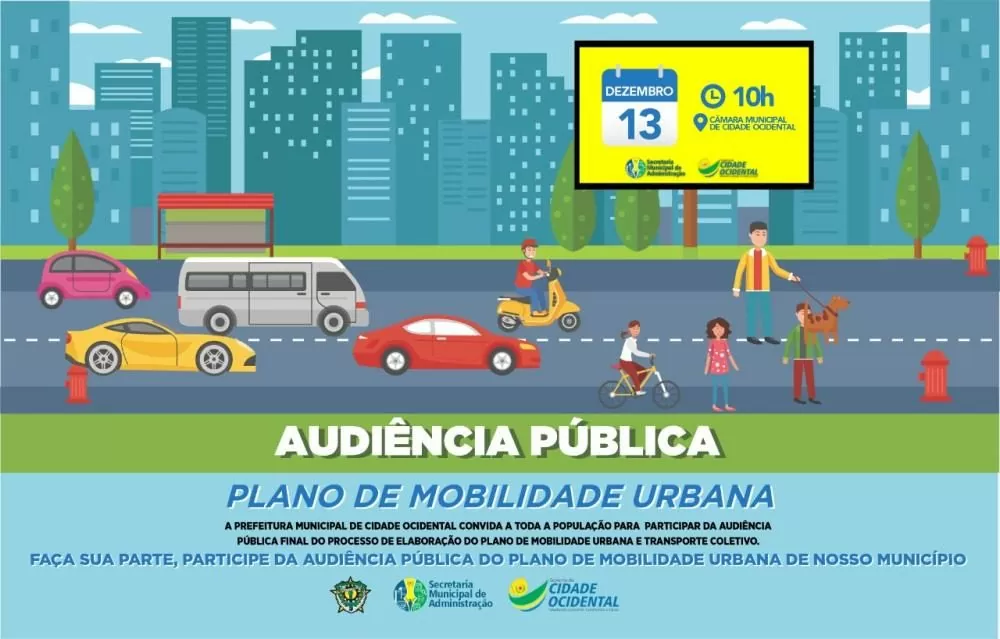 AUDIÊNCIA PÚBLICA - PLANO DE MOBILIDADE URBANA E TRANSPORTE COLETIVO
