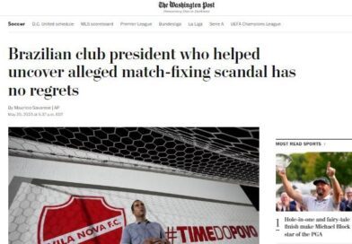 Manipulação de resultados no futebol brasileiro repercute internacionalmente